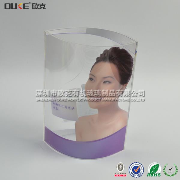 弧形亞克力臺卡