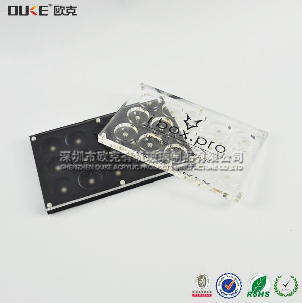 定制多格亞克力眼影盒眼影盤