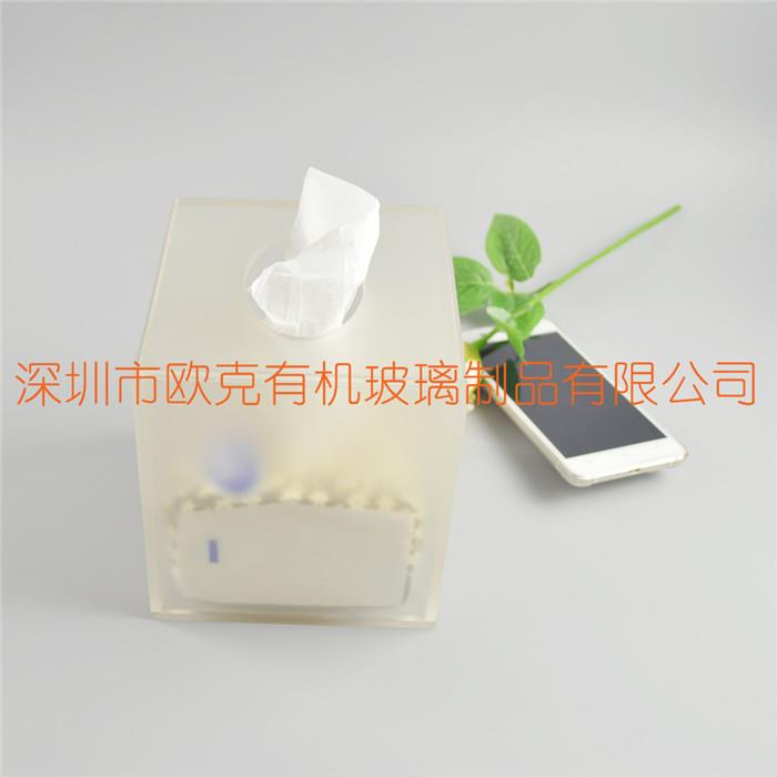 亞克力正方形紙巾盒