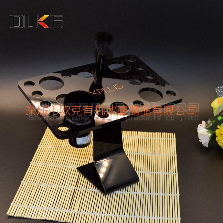 深圳有機(jī)玻璃化妝刷展示架批發(fā)生產(chǎn)