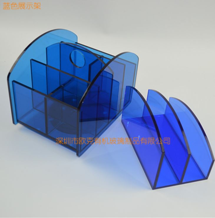 藍(lán)色展示架