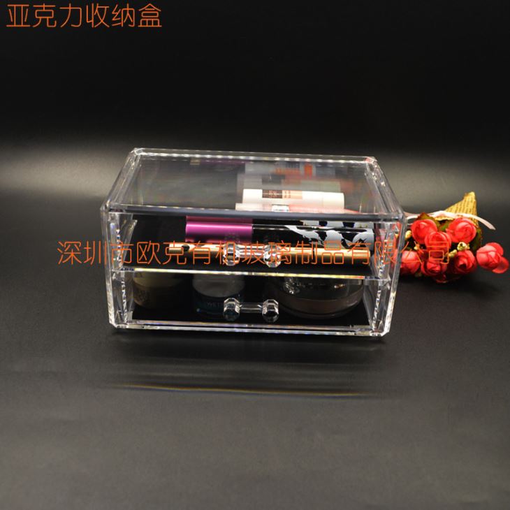 梳妝臺(tái)護(hù)膚品收納盒