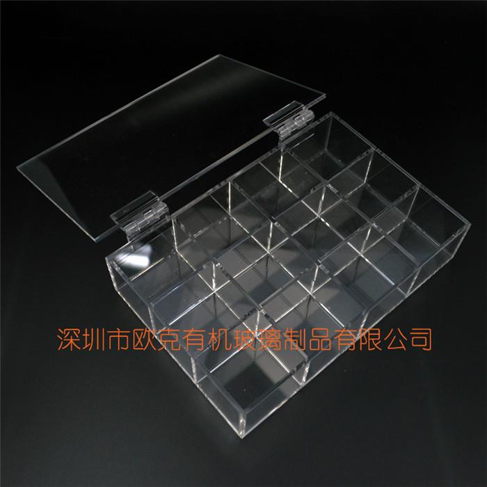 透明翻蓋亞克力糖果盒