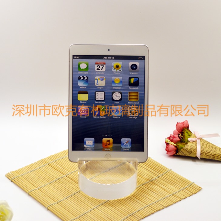 高檔水晶亞克力卡槽手機(jī)展示架