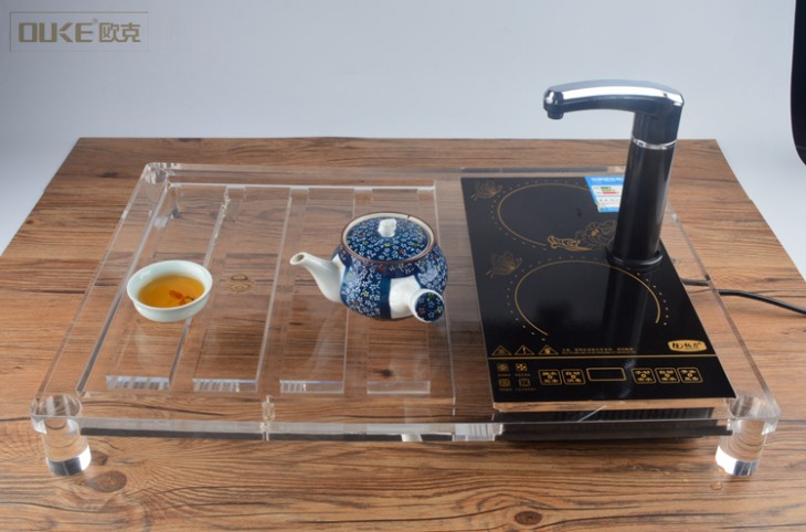 有機(jī)玻璃廠定制亞克力茶盤