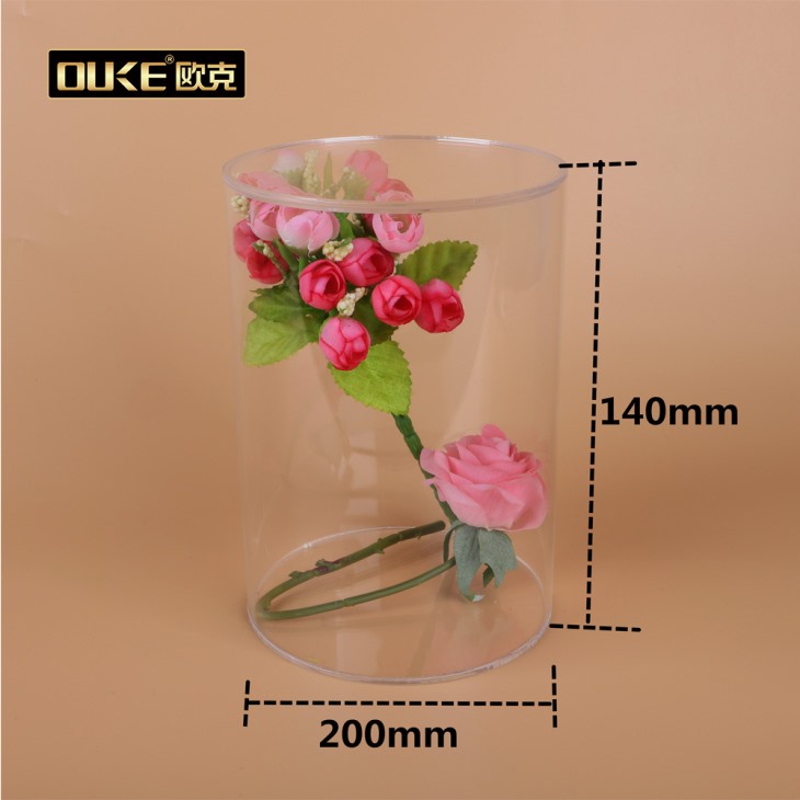 深圳市有機玻璃加工廠定制批發(fā)透明亞克力花筒