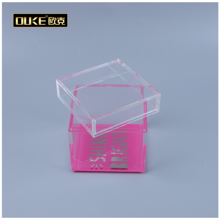 廠家直銷亞克力UV打印零食儲存盒
