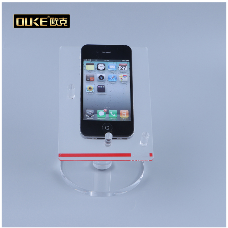 定制磨砂有機(jī)玻璃手機(jī)展示架