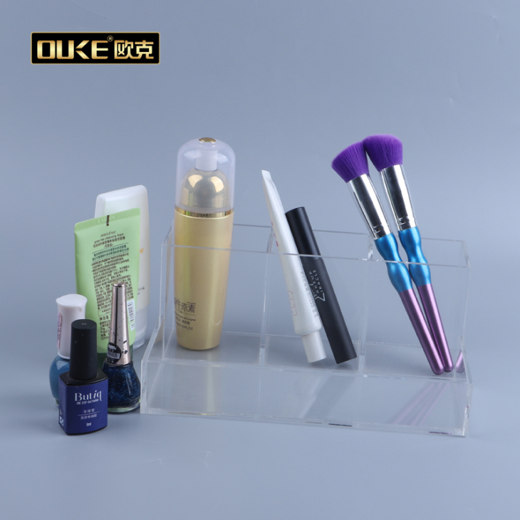 實(shí)力工廠(chǎng)定制創(chuàng)意亞克力口紅展示架