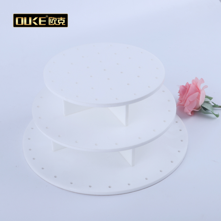 定制深圳亞克力白色糖果展示架