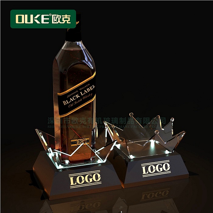 亞克力LED智能發(fā)光酒座