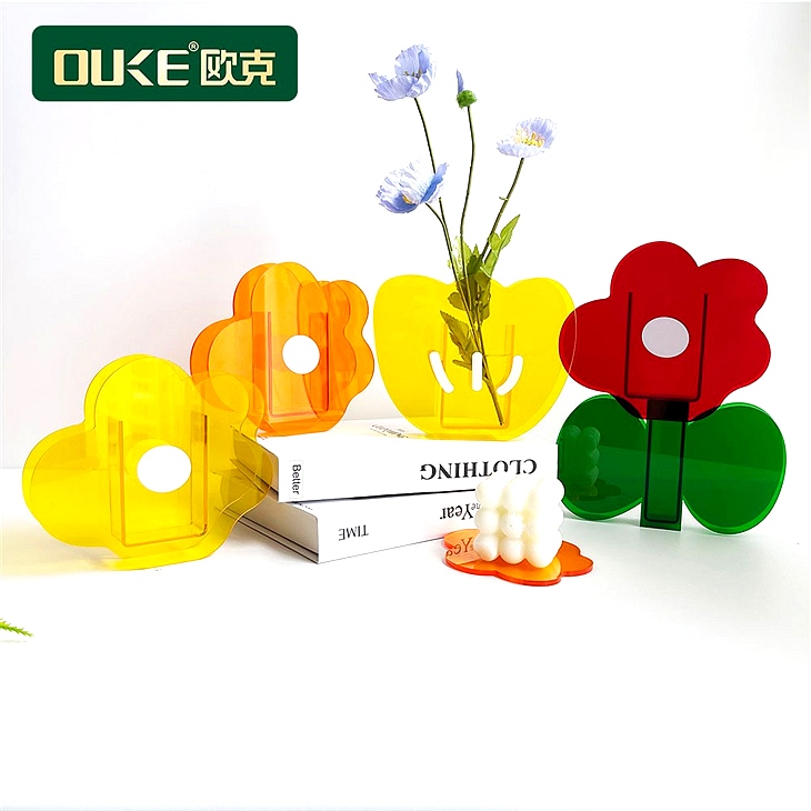 透明彩色亞克力花瓶