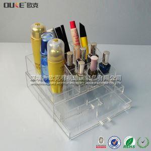 透明帶抽屜亞克力化妝品收納盒