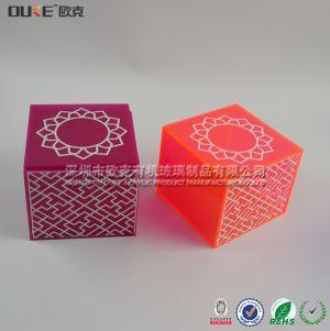 定做時尚彩色亞克力糖果盒
