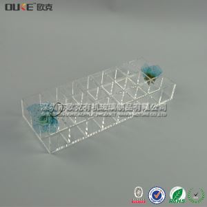 透明有機玻璃格板盒