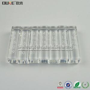 有機(jī)玻璃萬年歷