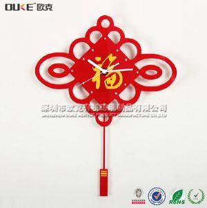 中國結(jié)掛鐘