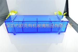 有機(jī)玻璃藍(lán)色儲(chǔ)物盒