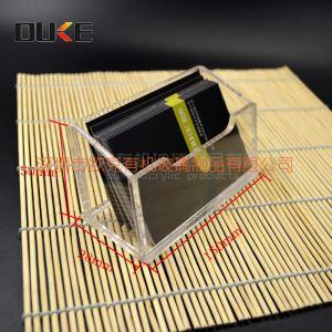 批發(fā)亞克力透明明片盒