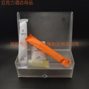 有機玻璃酒店牙具盒