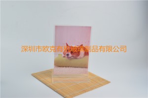 亞克力熱彎相框臺牌定制