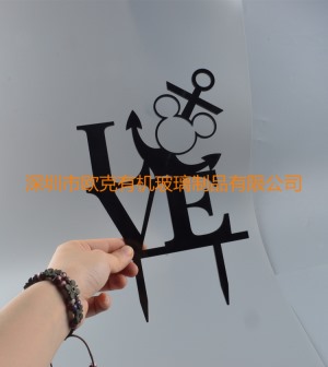 有機(jī)玻璃工廠亞克力字母塊定做