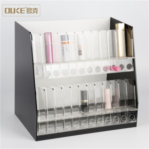 深圳廠家批發(fā)超大號有機(jī)玻璃口紅展示架