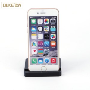 深圳亞克力工廠批發(fā)黑色創(chuàng)意有機玻璃手機支架