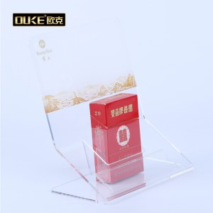 專業(yè)亞克力加工廠定制有機(jī)玻璃香煙展示架