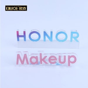 實(shí)力工廠創(chuàng)意LED發(fā)光亞克力字