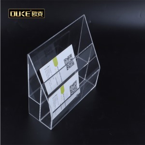 透明有機(jī)玻璃小號(hào)資料展示架