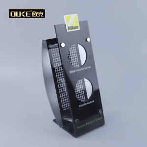 深圳亞克力加工廠批發(fā)定制亞克力鏡頭展示架