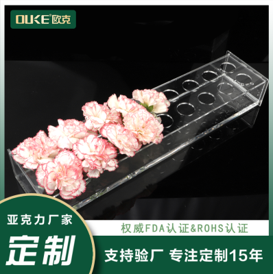 亞克力翻蓋插花花盒